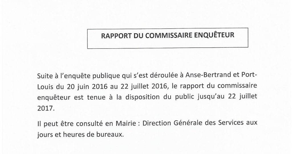 consultation-du-rapport-du-commissaire-enquêteur