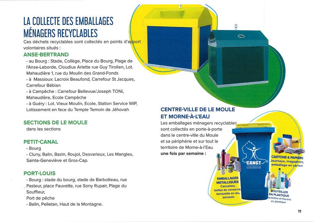 Guide des déchets CANGT11