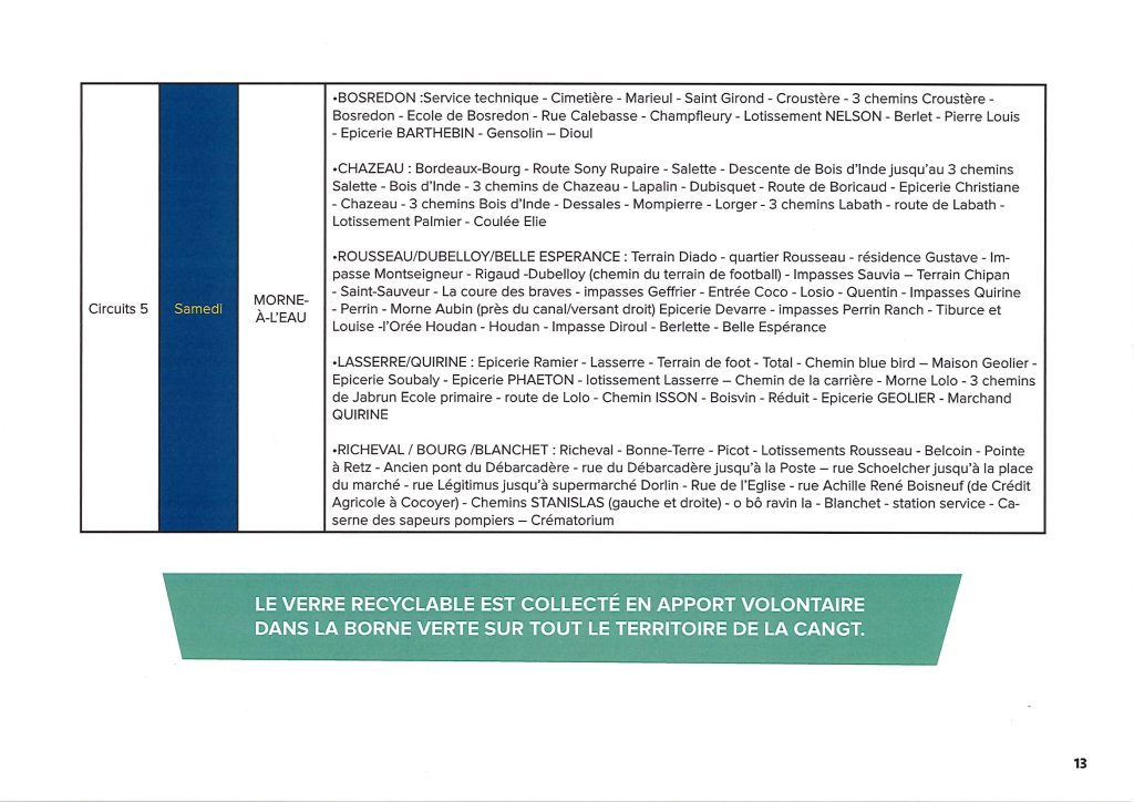 Guide des déchets CANGT13