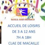 Programme du CLAE de Macaille – vacance de carnaval