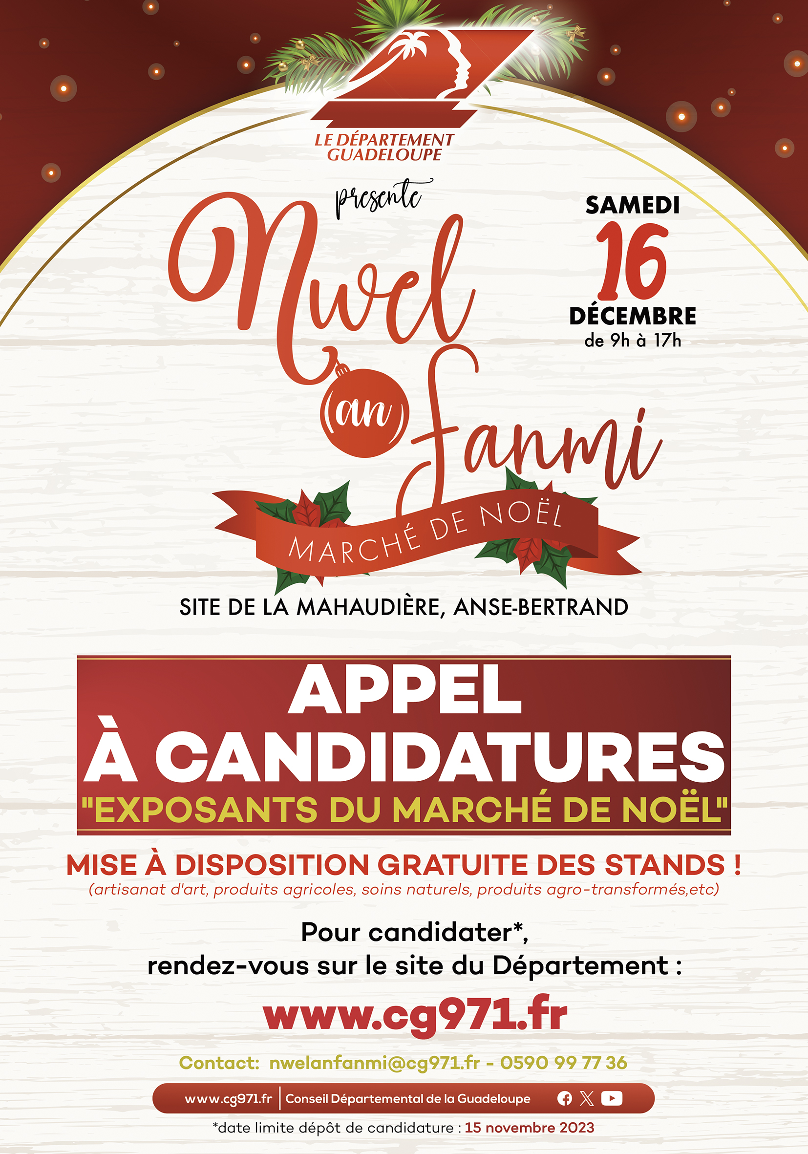 You are currently viewing Nwel an fanmi : appel à candidature