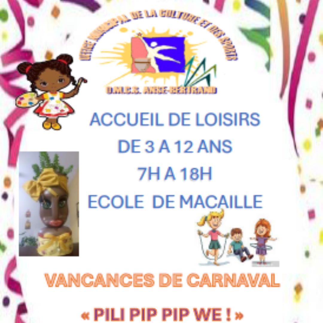 You are currently viewing l’OMCS prépare les vacances de carnaval 2024