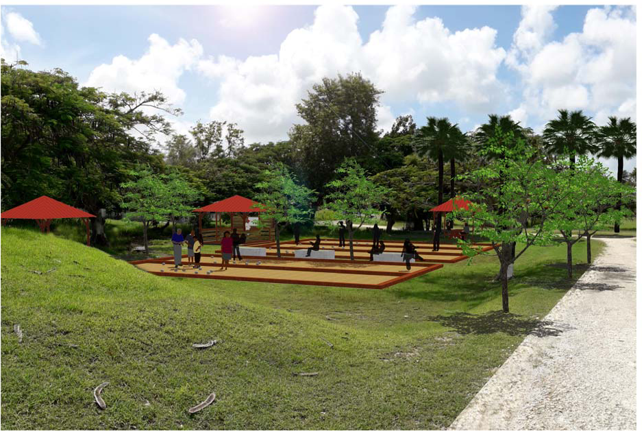 Construction d’un boulodrome sur l’ancien camp militaire