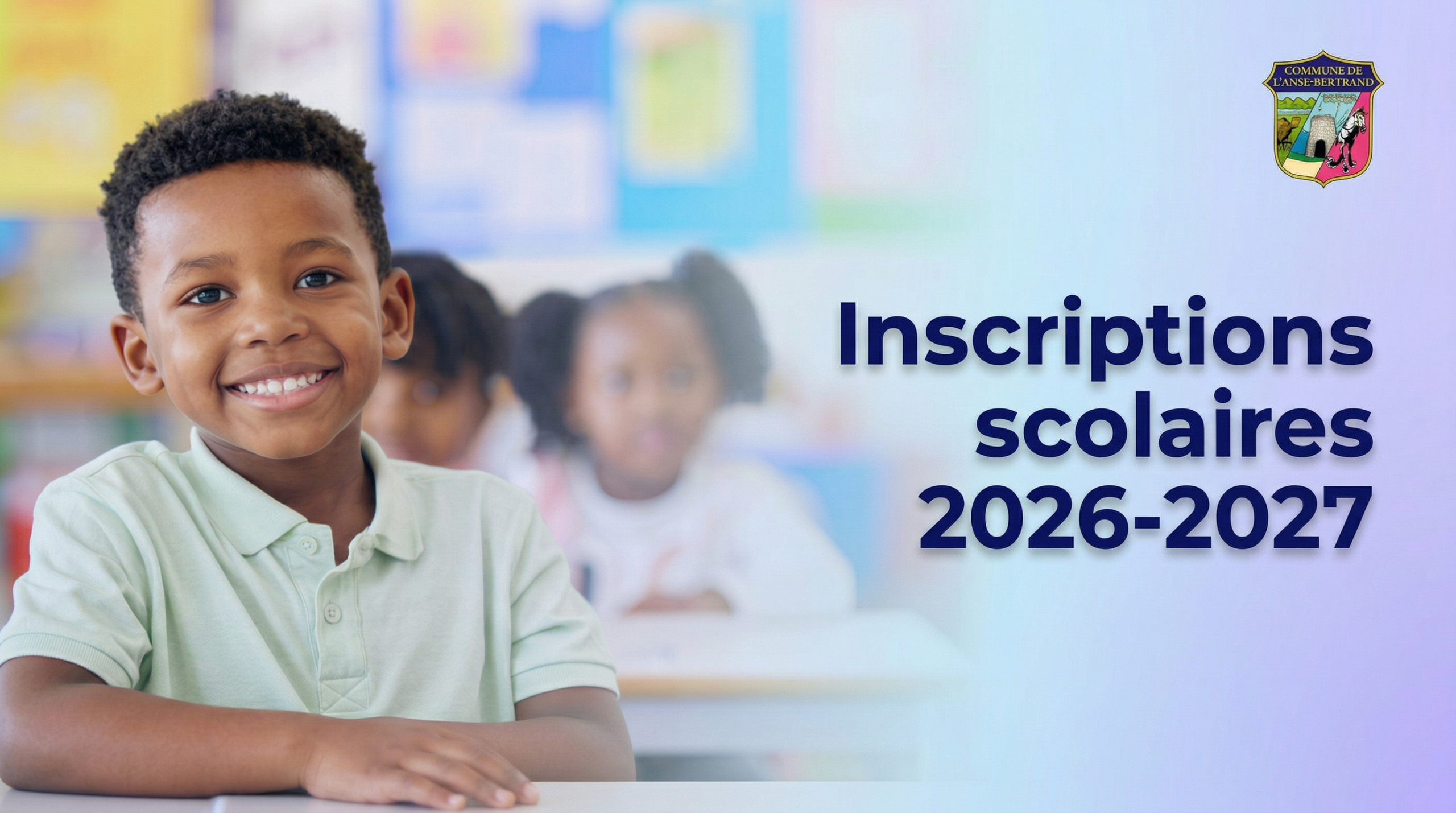Inscriptions scolaires 2026-2027